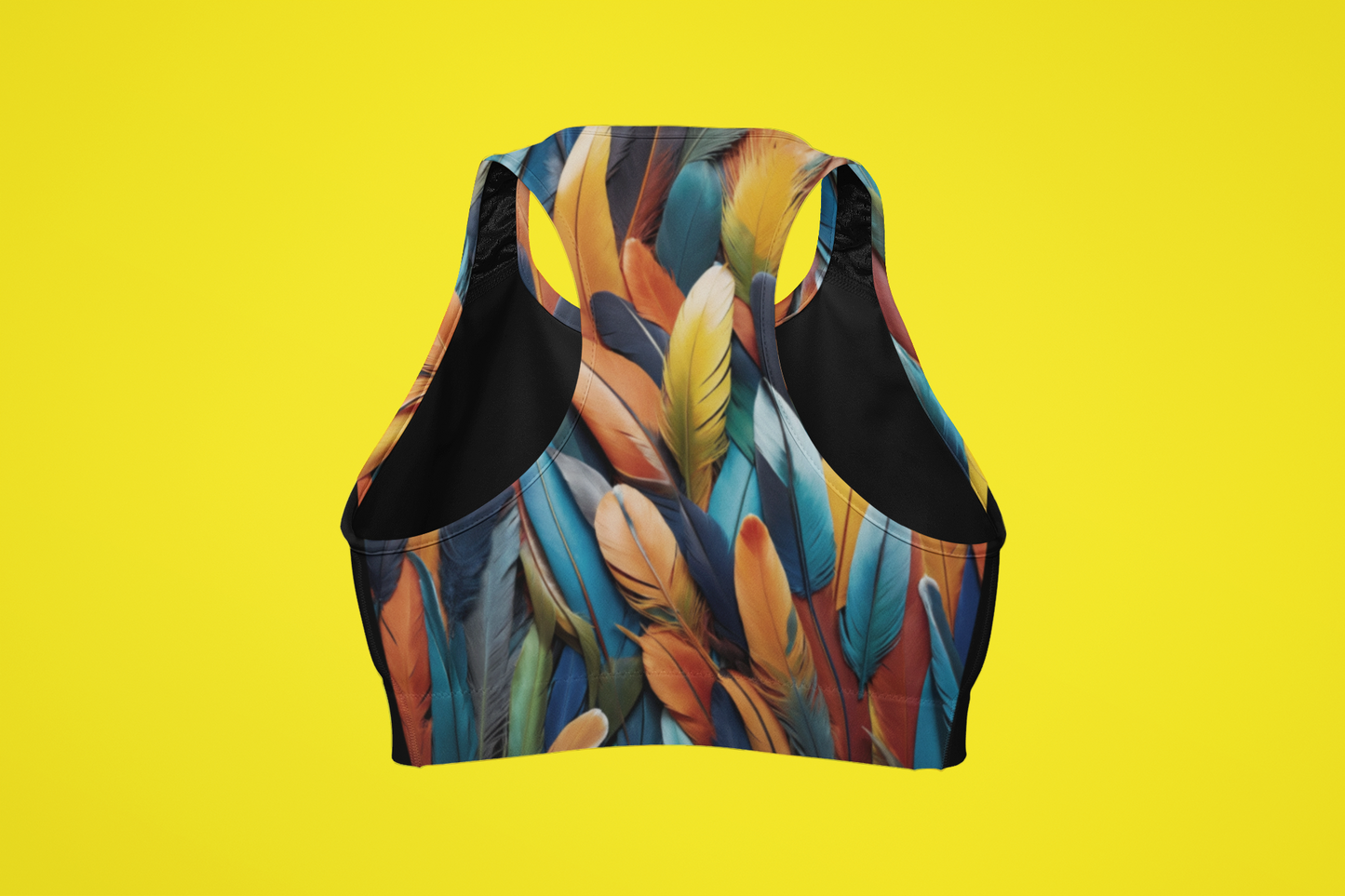 Bold Tropics Feather Bra